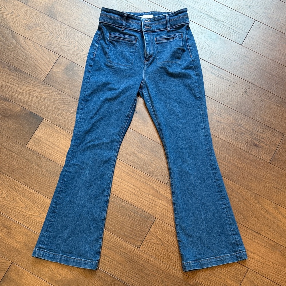 Loft Flair Medium Blue Women's Jeans Size 27/4 C2-008